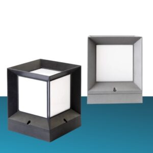 جلوب مربع اسود حجري مصنفر صغيرLT302