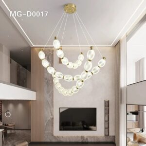 نجفة ليد ذهبي