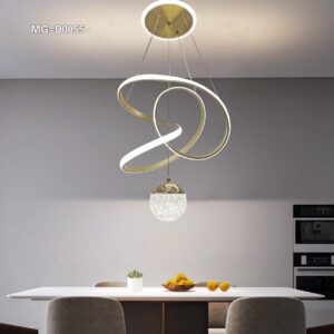 نجفة ليد ذهبي