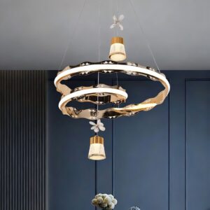 نجفة ليد ذهبي