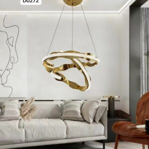 نجفة ليد ذهبي