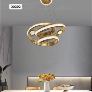 نجفة ليد ذهبي