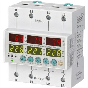 جهاز حماية فولت وامبير100امبير3 فاز AVR-100