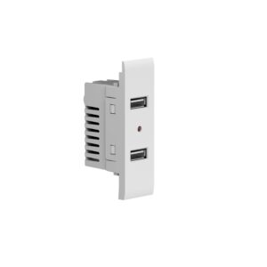 لقمة شاحن USB+TC((ابيض)) نيكست