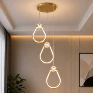 دلاية LED ثلاثية ذهبي