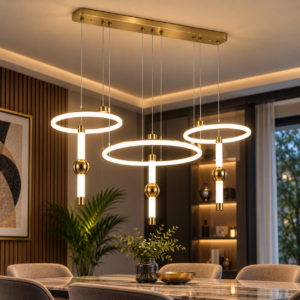 نجفة مودرن  بإضاءة LED