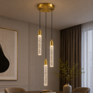 دلاية LED مودرن 3 لمبات كريستال