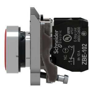 بوش بوتن معدنى شنيدر احمر XB4BA42