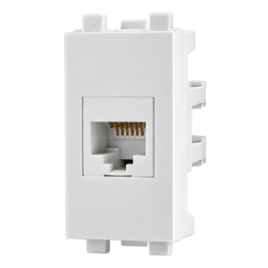 بريزة كمبيوتر CAT6 رصاصى فلات ساس